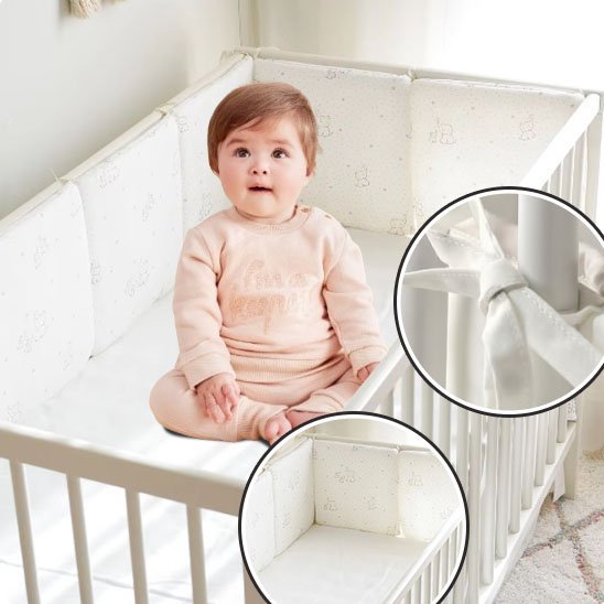 Tour de lit bébé | Respirant - Univers Bébé Doux