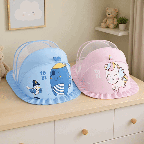 Moustiquaire lit bébé | Tranquillité totale