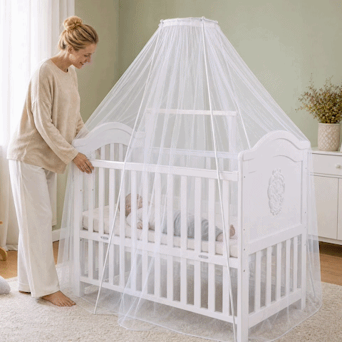 Moustiquaire lit bébé | Protection Totale