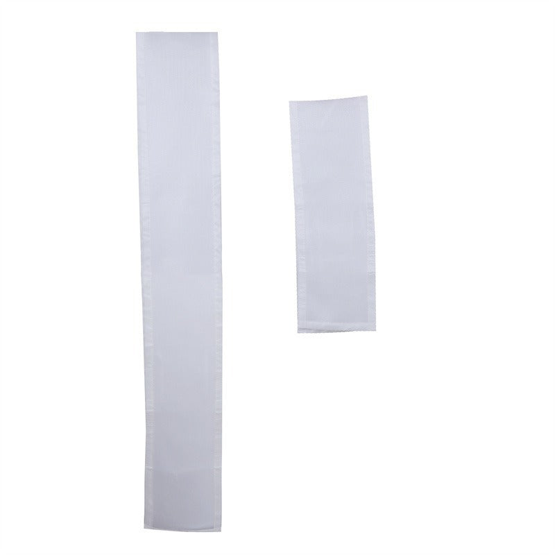 Tour de lit respirant blanc