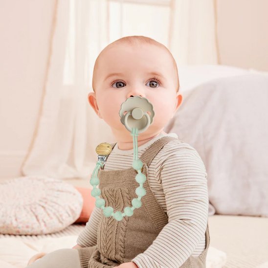 Attache tetine ours cilicone