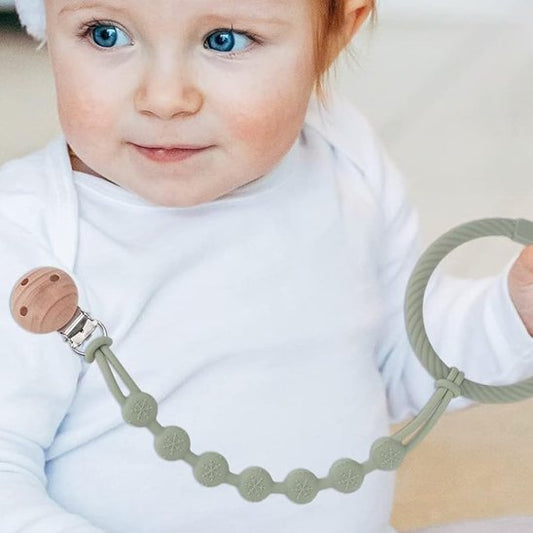 Attache tetine silicone