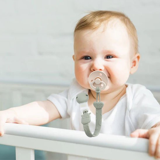 bébé porte Attache sucette