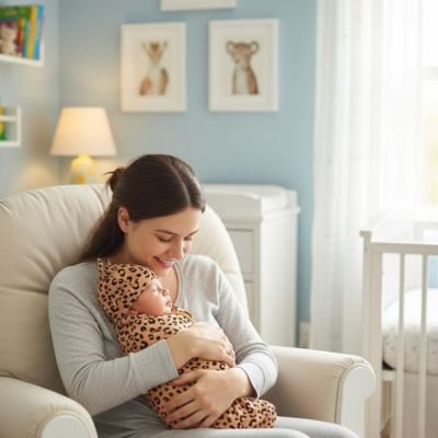 Couverture d emmaillotage bébé