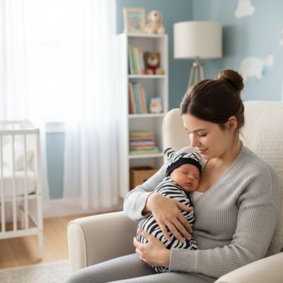 Couverture d emmaillotage bebe