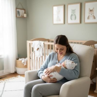 Couverture d'emmaillotage | Serein Nuit - Univers Bébé Doux