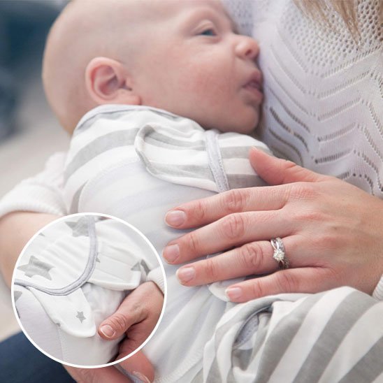 Couverture emmaillotage | Coton Naturel - Univers Bébé Doux