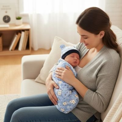 Couverture emmaillotage 