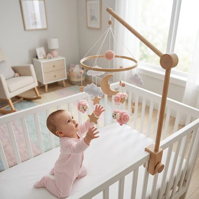 Mobile pour bébé animaux