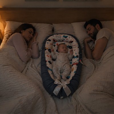 Reducteur de lit bebe parents