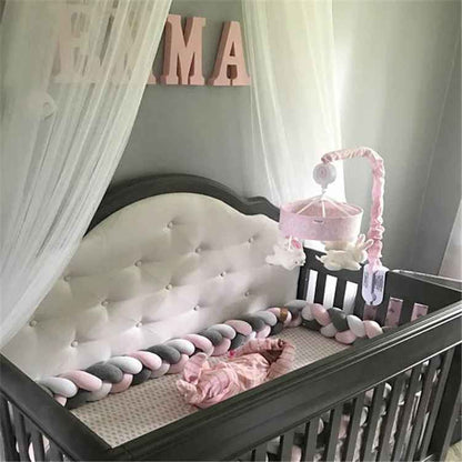 tour de lit tresse | Protecteur Cosy - Univers Bébé Doux
