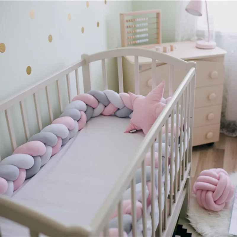 tour de lit tresse | Protecteur Cosy - Univers Bébé Doux