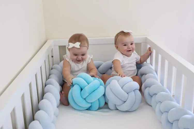 tour de lit tresse | Protecteur Cosy - Univers Bébé Doux