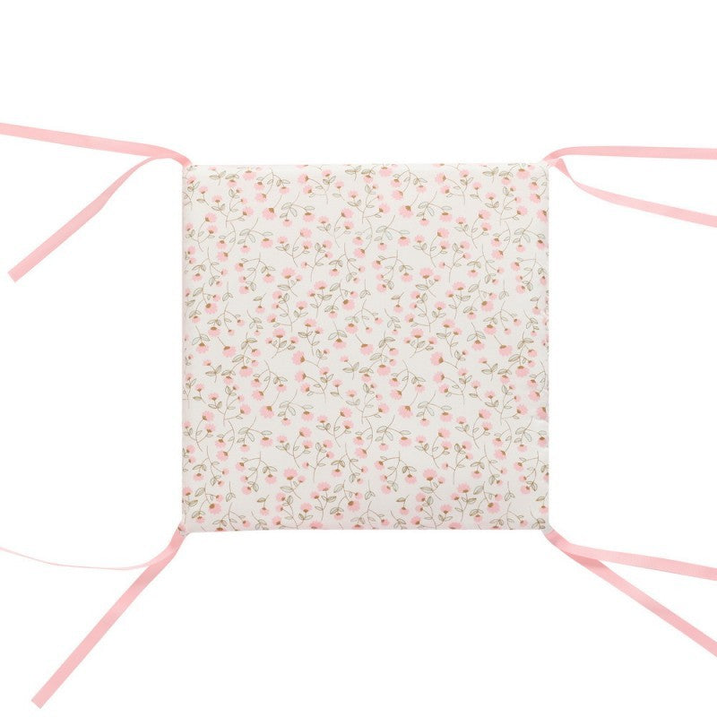 tour de lit petit ange blanc beige