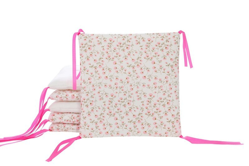 tour de lit petit ange blanc beige