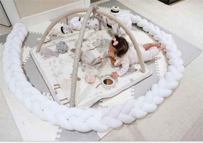 tour de lit tresse | Protecteur Cosy