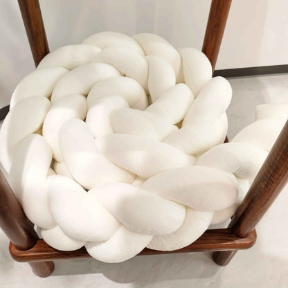 tresse de lit blanche