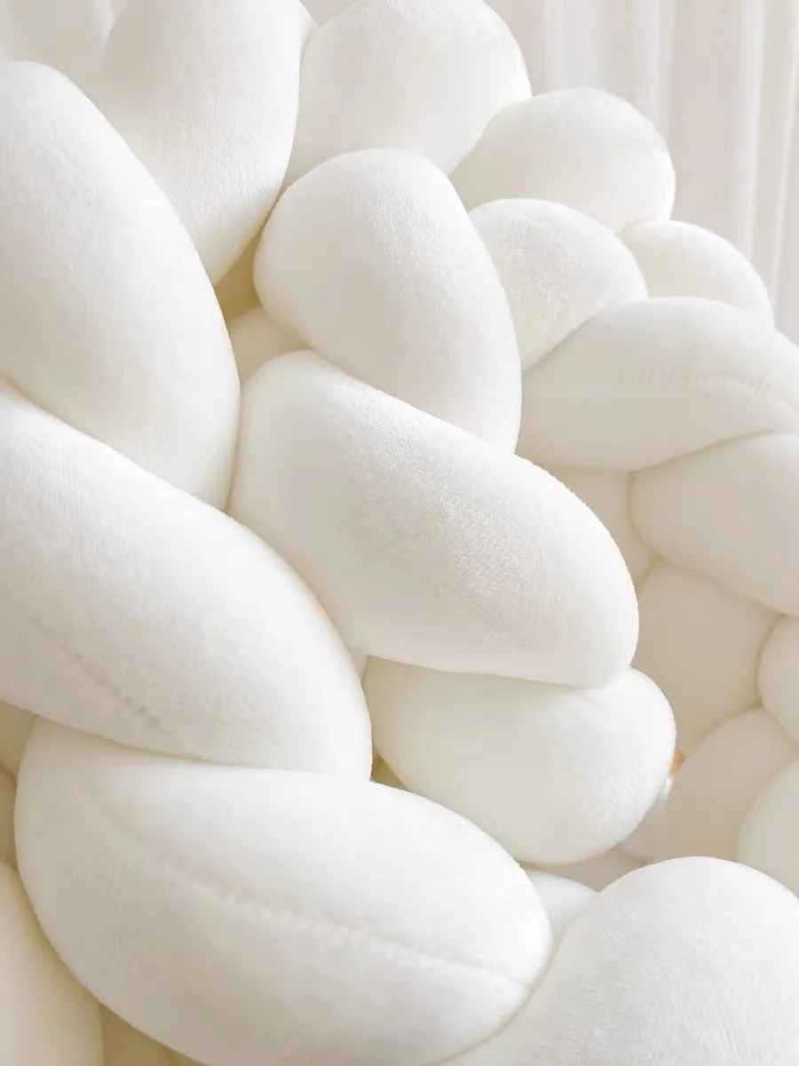 Tresse de lit | Scandinave Blanc