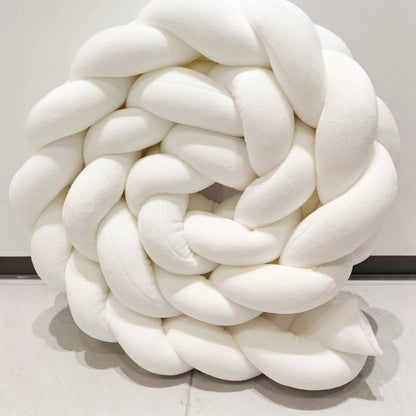 tresse de lit blanche