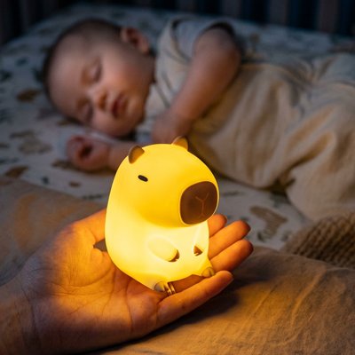 Veilleuse bebe Capybara 