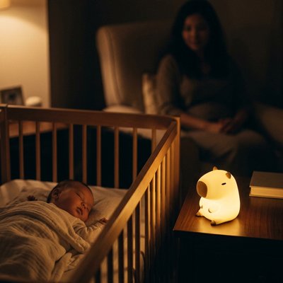 Veilleuse bébé Capybara