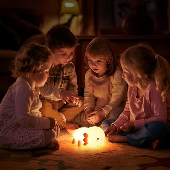 Veilleuse bébé poisson