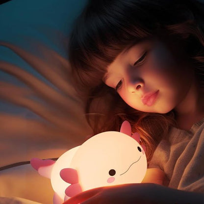 Veilleuse bébé rose