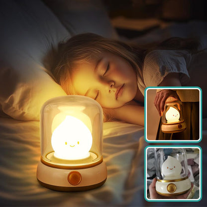 veilleuse bebe flame